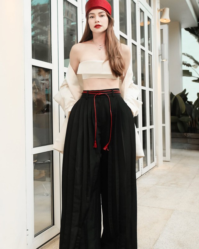 Quần tây cạp cao, thách thức mọi phong thái, thu hút mọi ánh nhìn- Ảnh 7.