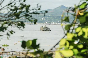 Thủ phủ tôm hùm tan hoang sau bão 13