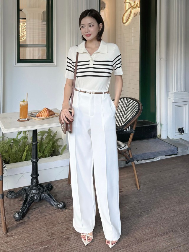 Tôn vẻ đẹp mềm mại của nàng qua áo dệt kim- Ảnh 2.