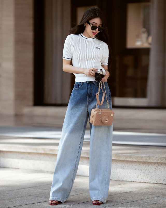 Tôn vẻ đẹp mềm mại của nàng qua áo dệt kim- Ảnh 7.