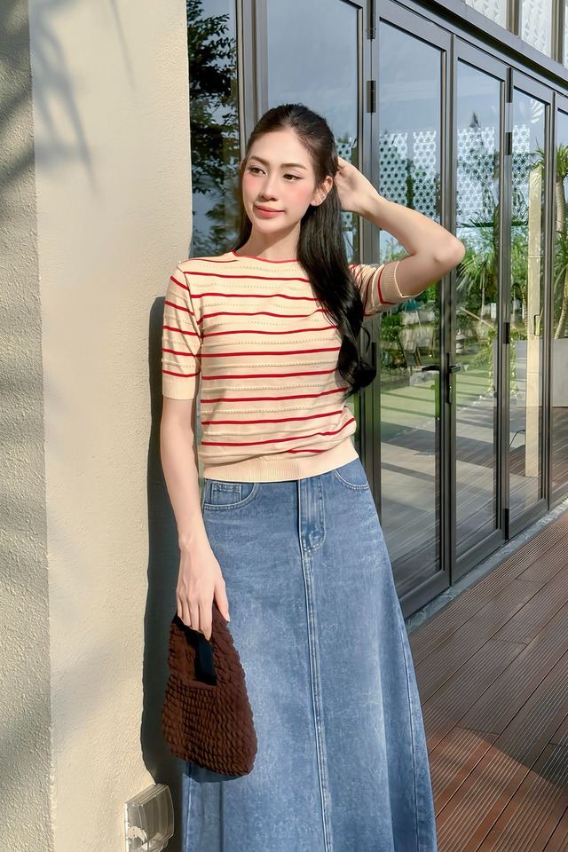 Tôn vẻ đẹp mềm mại của nàng qua áo dệt kim- Ảnh 8.