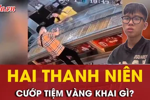 Lời khai của 2 thanh niên cướp tiệm vàng ở TP.HCM