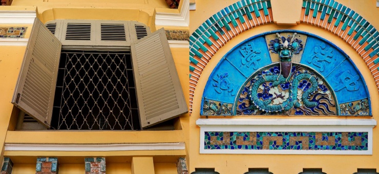 Ngôi trường vẫn còn bảo tồn nguyên vẹn nét kiến trúc cổ điển thuở ban sơ.