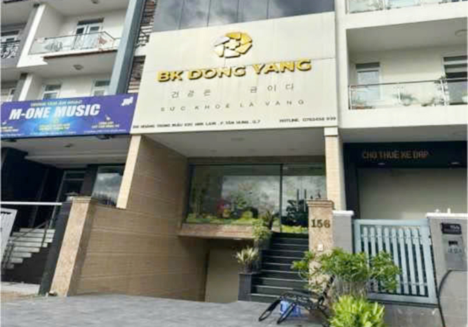 Cơ sở Spa núp bóng phòng khám. Ảnh: Công an TP HCM