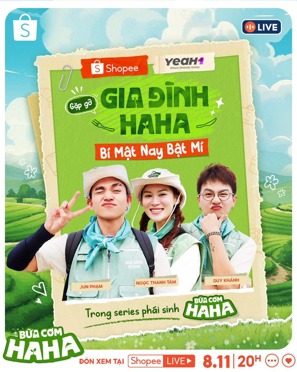 Gặp gỡ “Gia Đình Haha” trong series phái sinh “Bữa Cơm Haha” vừa lên sóng trên Shopee- Ảnh 5.