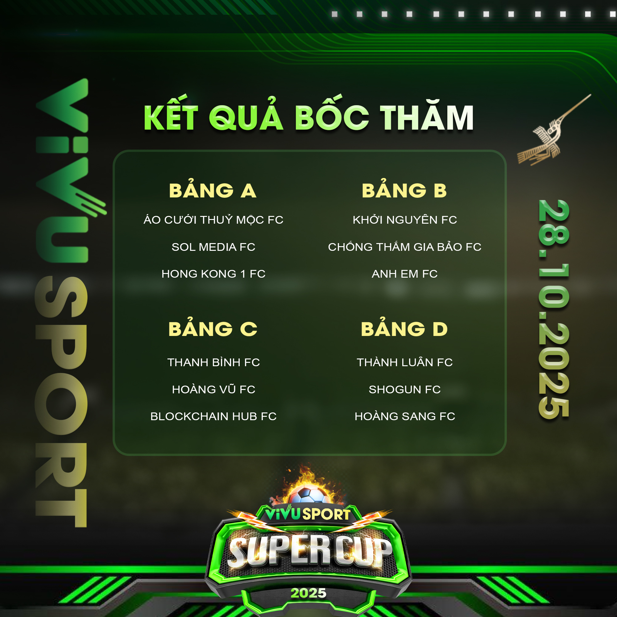 Sân phủi hóa sân khấu: Hồ Quang Hiếu mang "lửa" đến Vivu Sport Super Cup 2025 - Ảnh 3. Sân phủi hóa sân khấu: Hồ Quang Hiếu mang "lửa" đến Vivu Sport Super Cup 2025 - Ảnh 3.