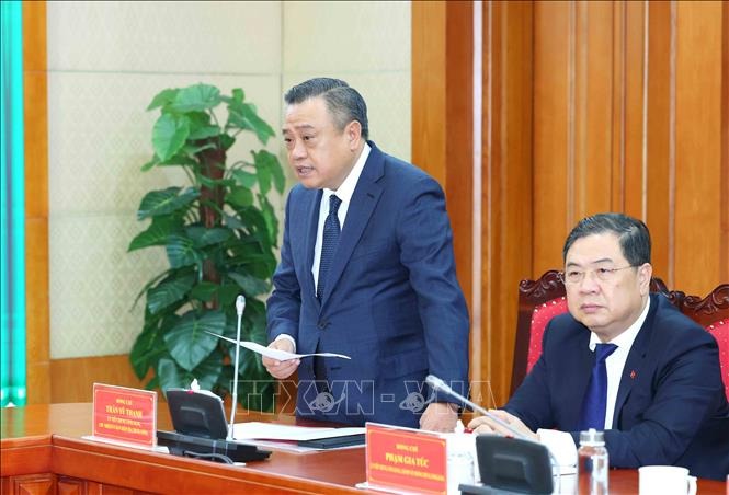 Tân Chủ nhiệm Ủy ban Kiểm tra Trung ương Trần Sỹ Thanh phát biểu nhận nhiệm vụ  - Ảnh 4.