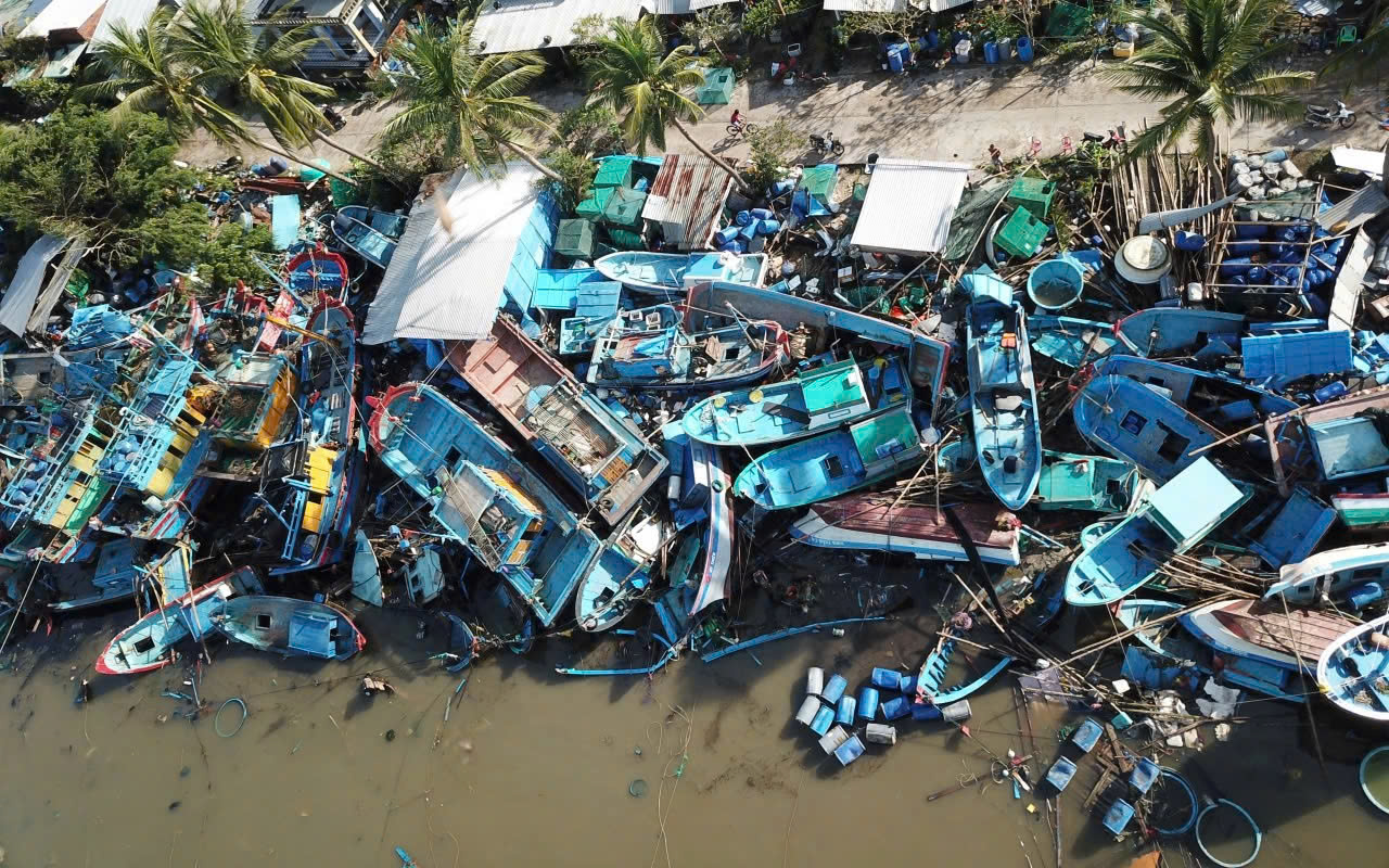 Trắng tay sau bão Kalmaegi- Ảnh 1.