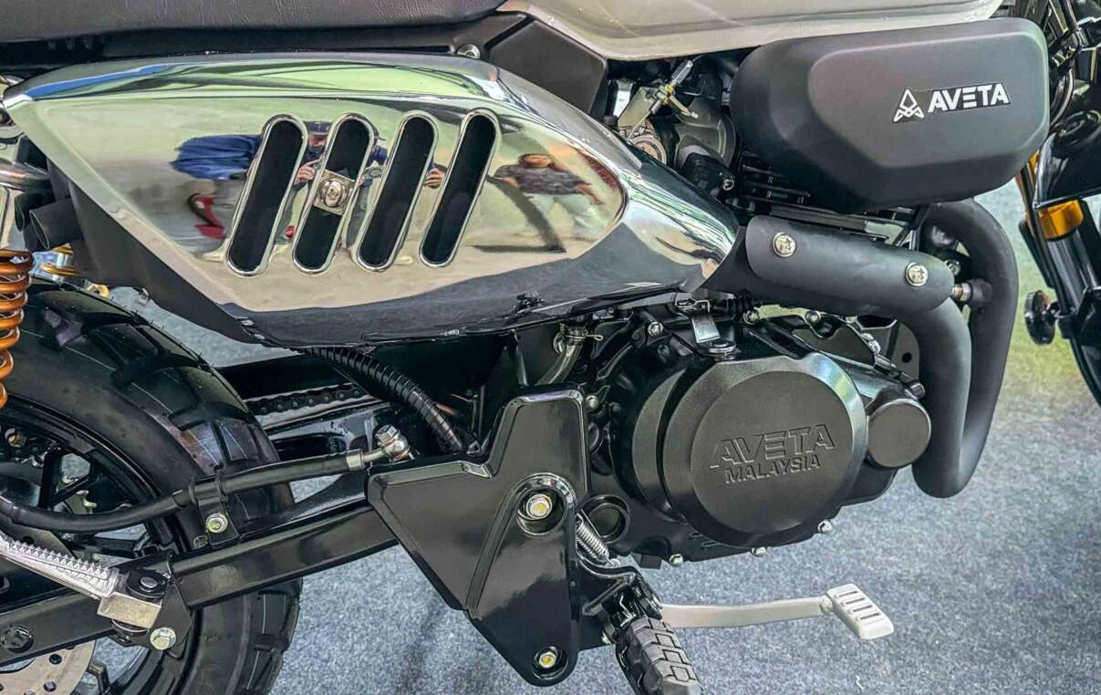 Xe côn tay Aveta Marvel 150 'Made in Malaysia', tham vọng cạnh tranh Honda Monkey - Ảnh 3.