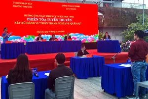 TP.HCM: Sôi nổi các hoạt động hưởng ứng Ngày Pháp luật Việt Nam 