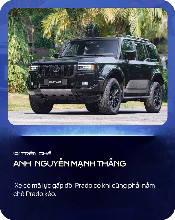 Toyota Prado bị chê không đủ full size, mã lực yếu, nhưng xe khác cứ tưởng ngon hơn cũng phải chờ Prado kéo- Ảnh 4. Toyota Land Cruiser Prado - Ảnh 4.