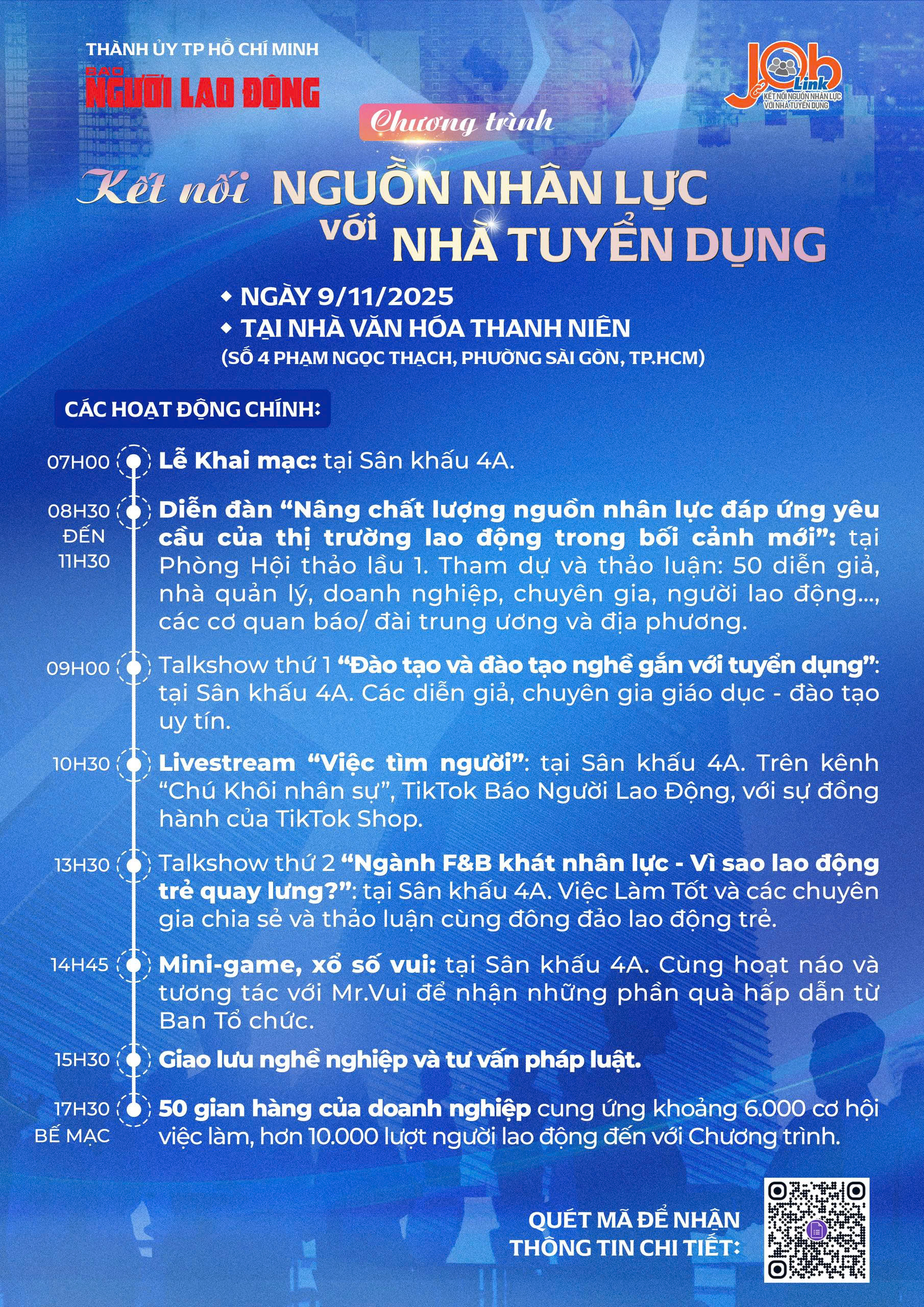 Kết nối nguồn nhân lực với nhà tuyển dụng 13 Job Link 2025: Kết nối nguồn nhân lực với nhà tuyển dụng - Ảnh 28.