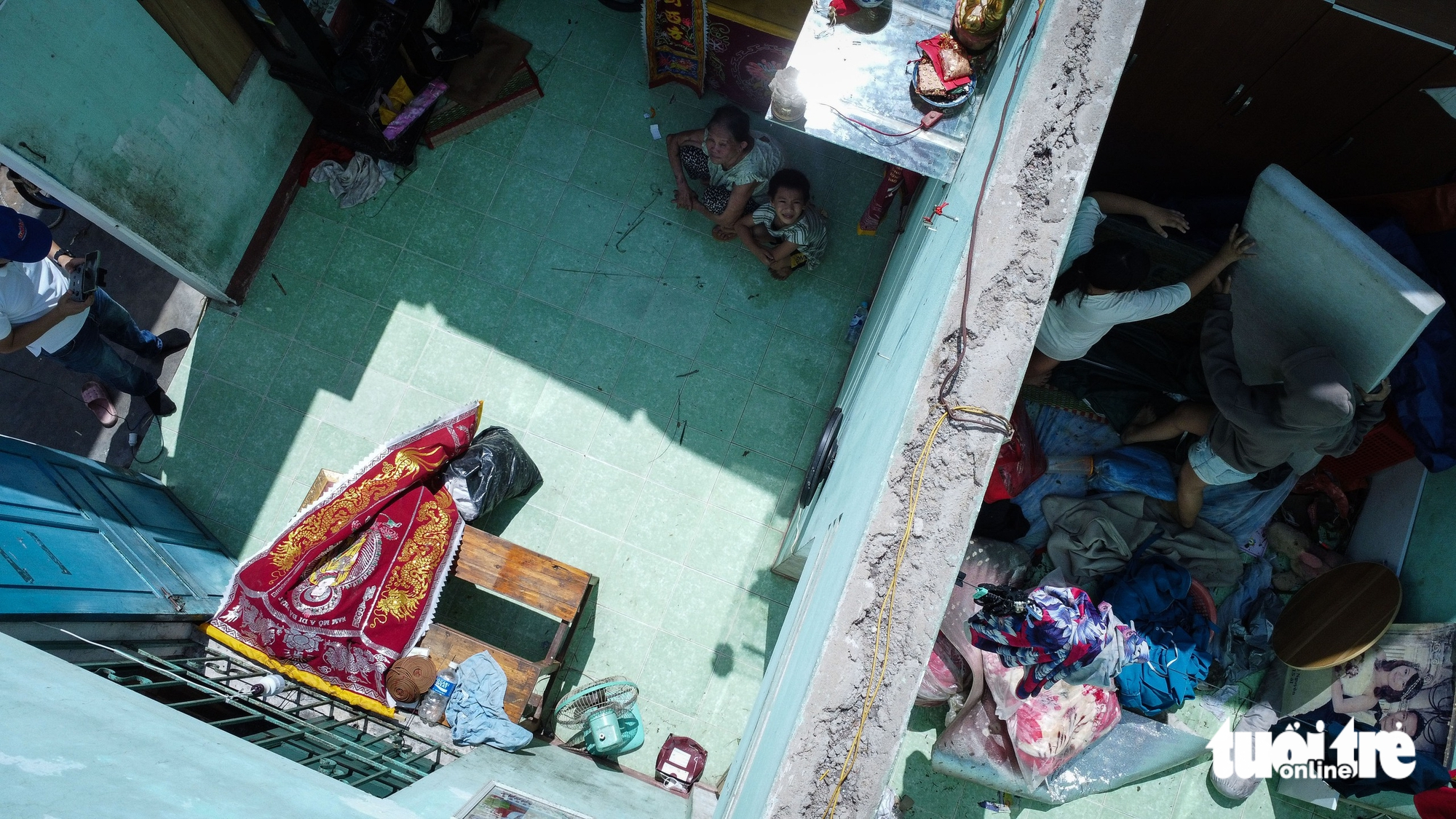 Làng phong Quy Hòa khốn đốn vì bão số 13 (Kalmaegi)- Ảnh 6.