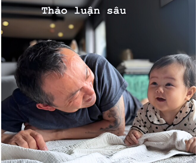 Quốc Trung amp;#34;tan chảyamp;#34; khi gọi điện về nhà thấy cháu ngoại khóc, diva Thanh Lam phải ghen tỵ với chồng cũ - 7