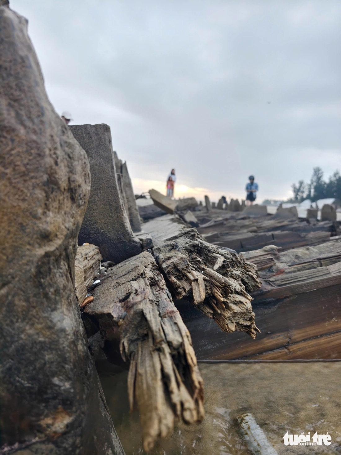 Vật lạ dài được xem như 