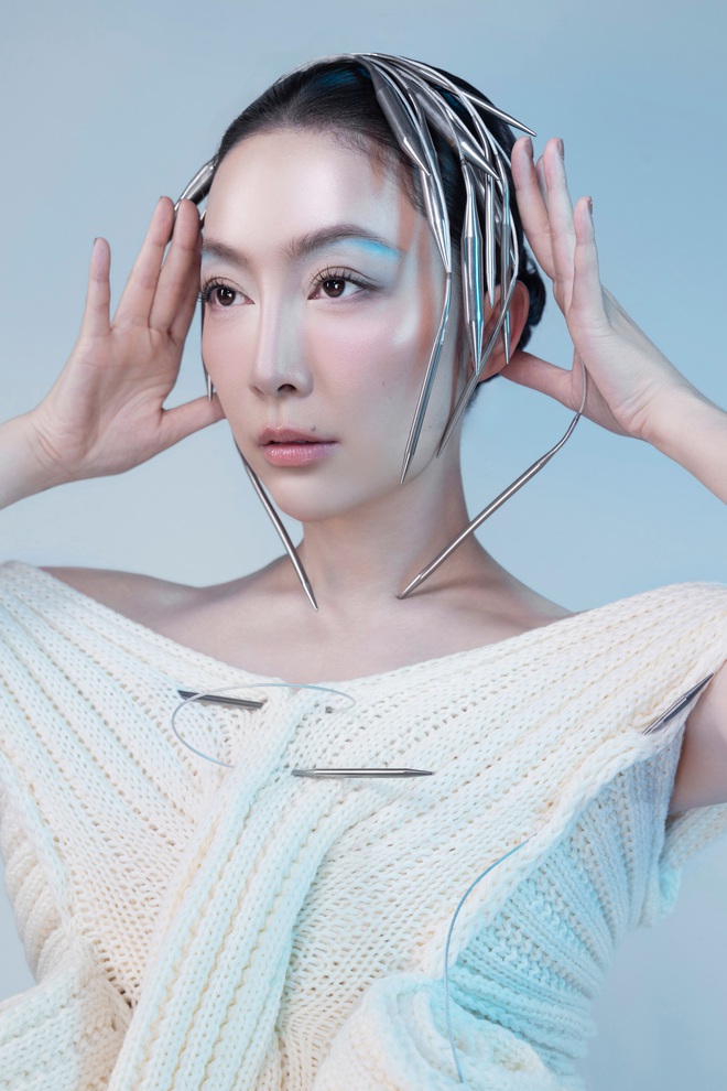 Nghệ sĩ Linh Nga tỏa sáng trong bst lấy cảm hứng từ sử thi của người Mường - Ảnh 11.