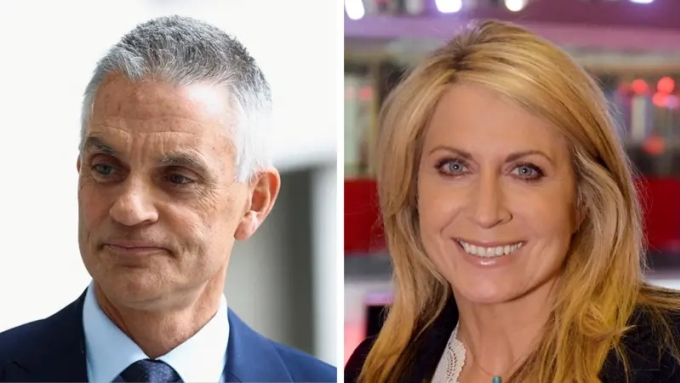 Tổng giám đốc BBC Tim Davie và giám đốc bộ phận tin tức Deborah Turness. Ảnh: BBC