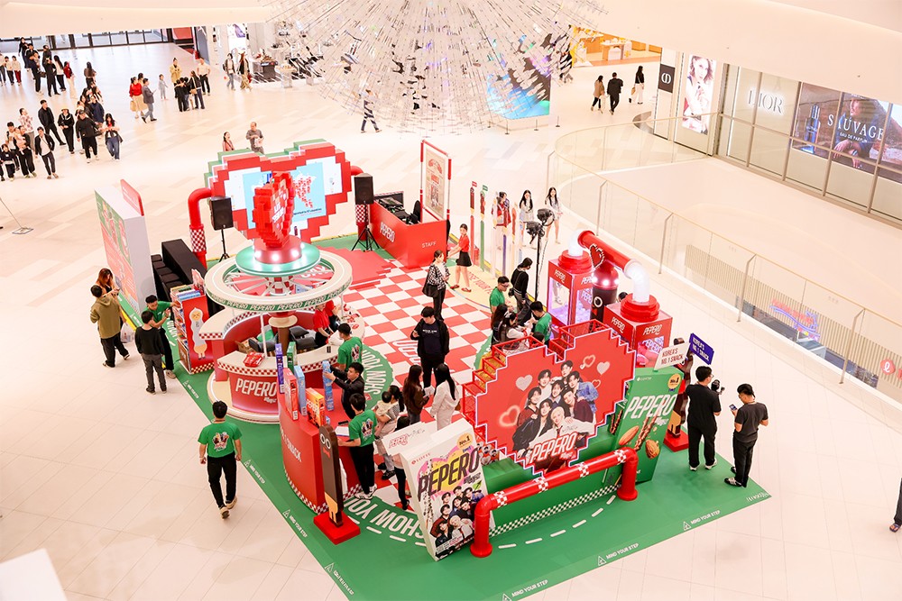 PEPERO Pop-up Store tại Lotte Mall West Lake Hà Nội