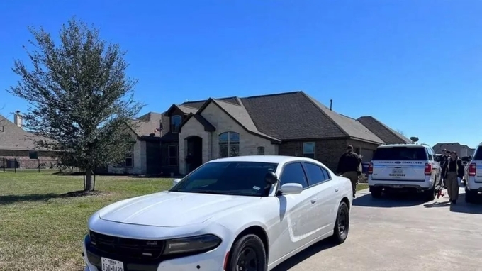 Nhà của Joseph - Sarah Hartsfield ở Beach City, Texas. Ảnh: Chambers County Sheriffs Office