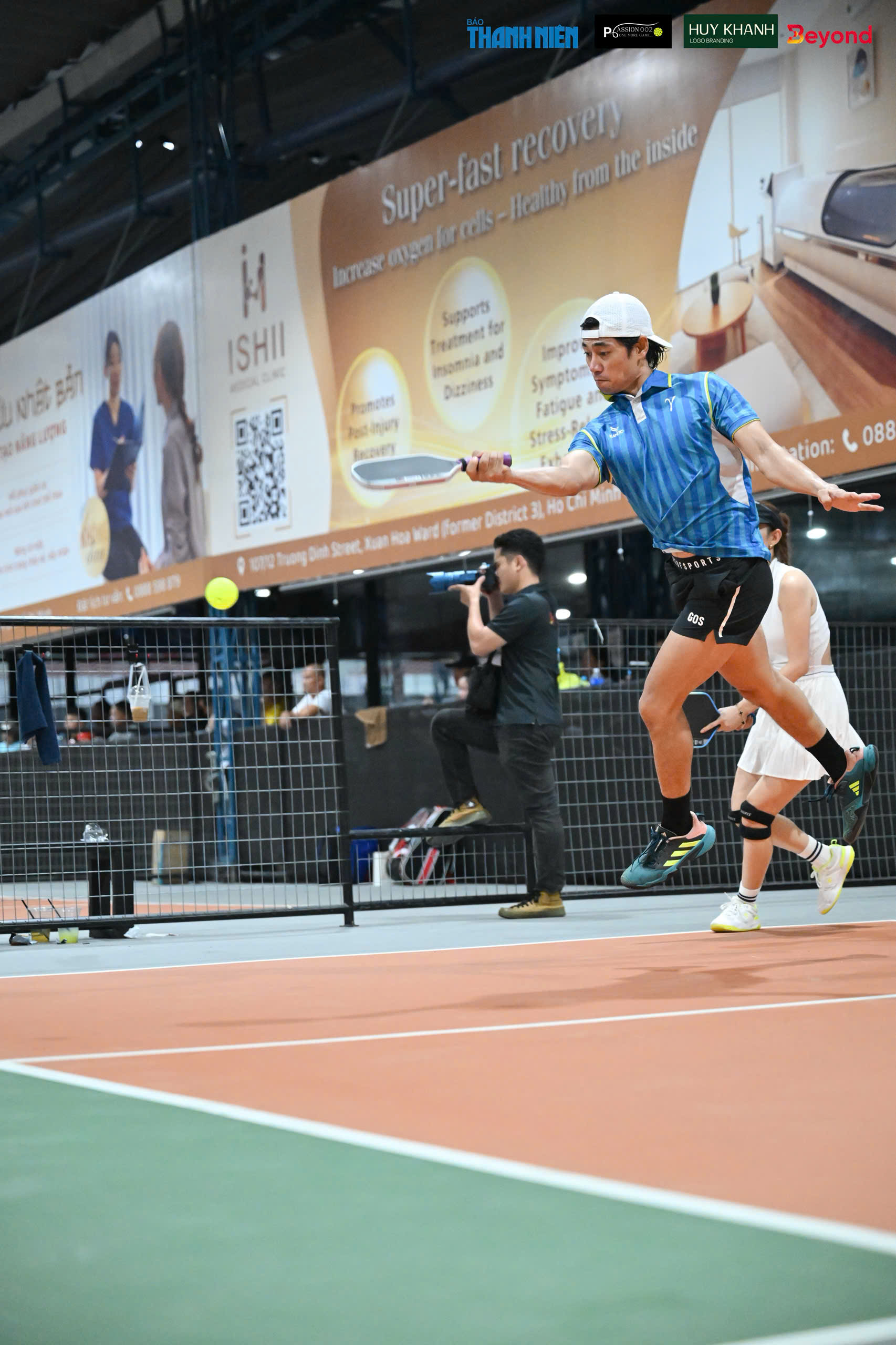 Lợi Trần 'Tử chiến trên không' 'cháy' với pickleball - Ảnh 11.