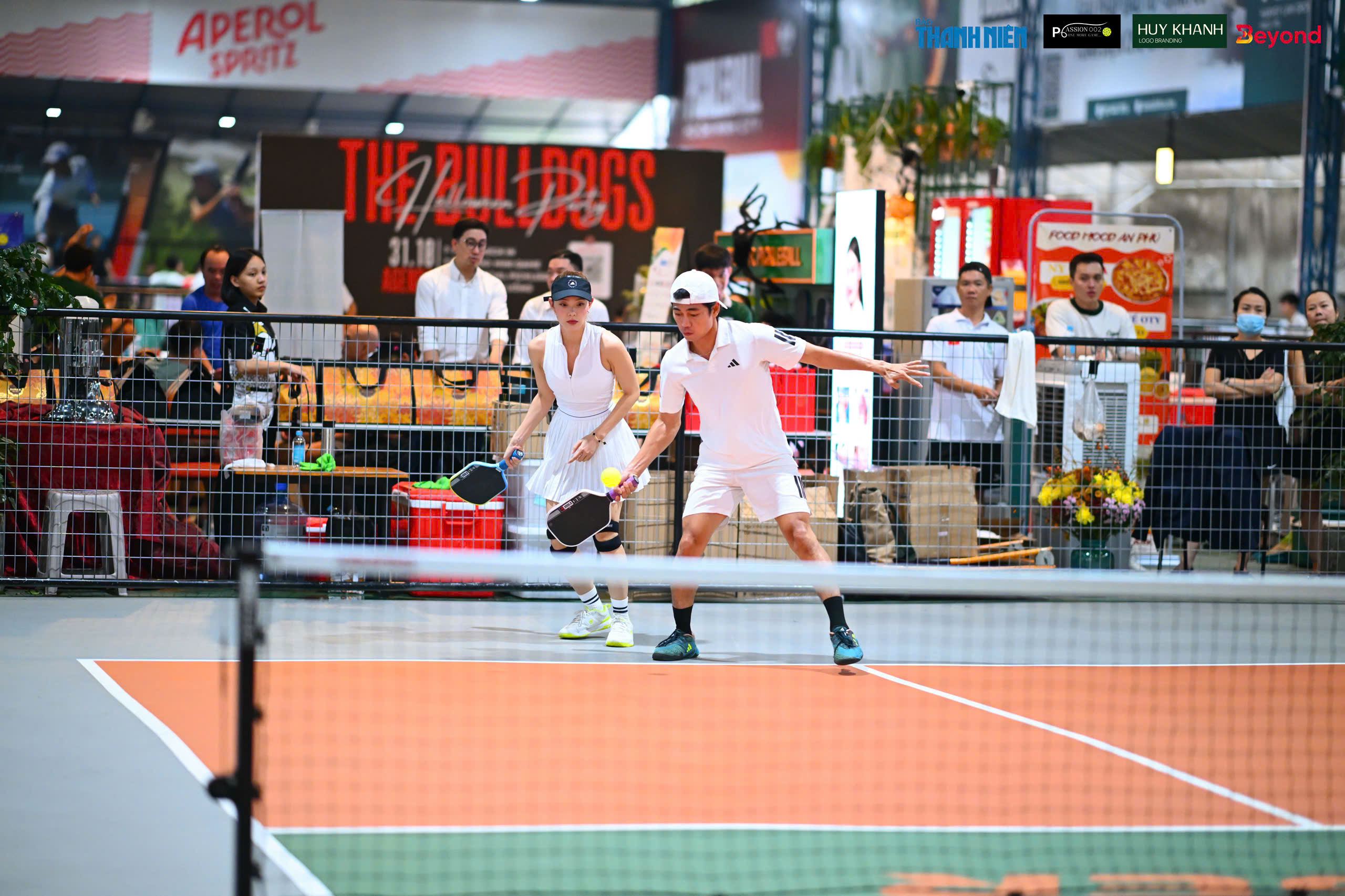 Lợi Trần 'Tử chiến trên không' 'cháy' với pickleball - Ảnh 12.