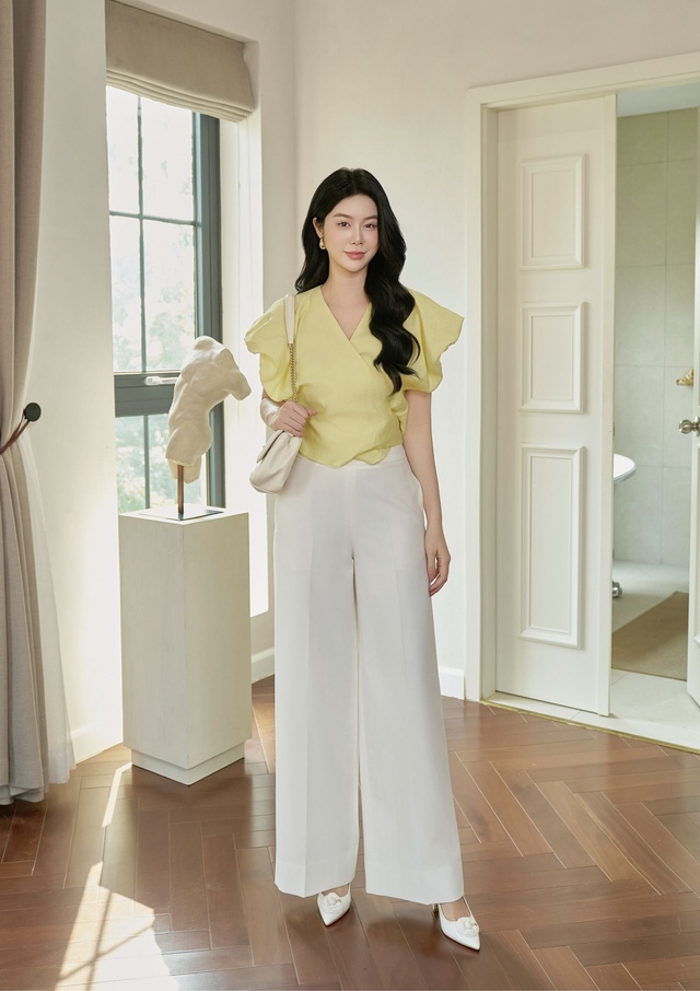 Áo blouse tay bồng, 'nàng thơ' lãng mạn cho chị em công sở - Ảnh 5.