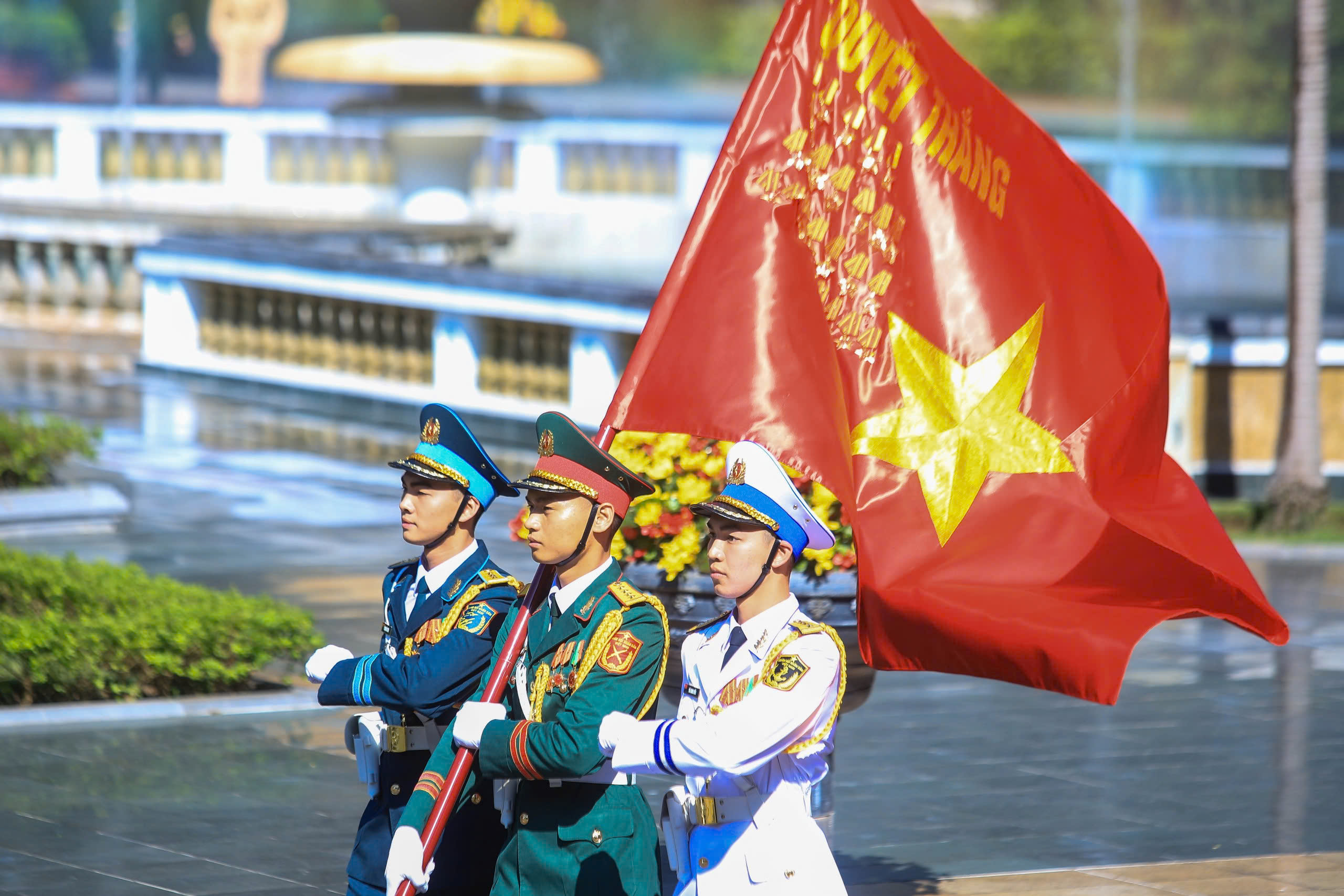 Chủ tịch nước Lương Cường chủ trì lễ đón chính thức Quốc vương Jordan - Ảnh 2.