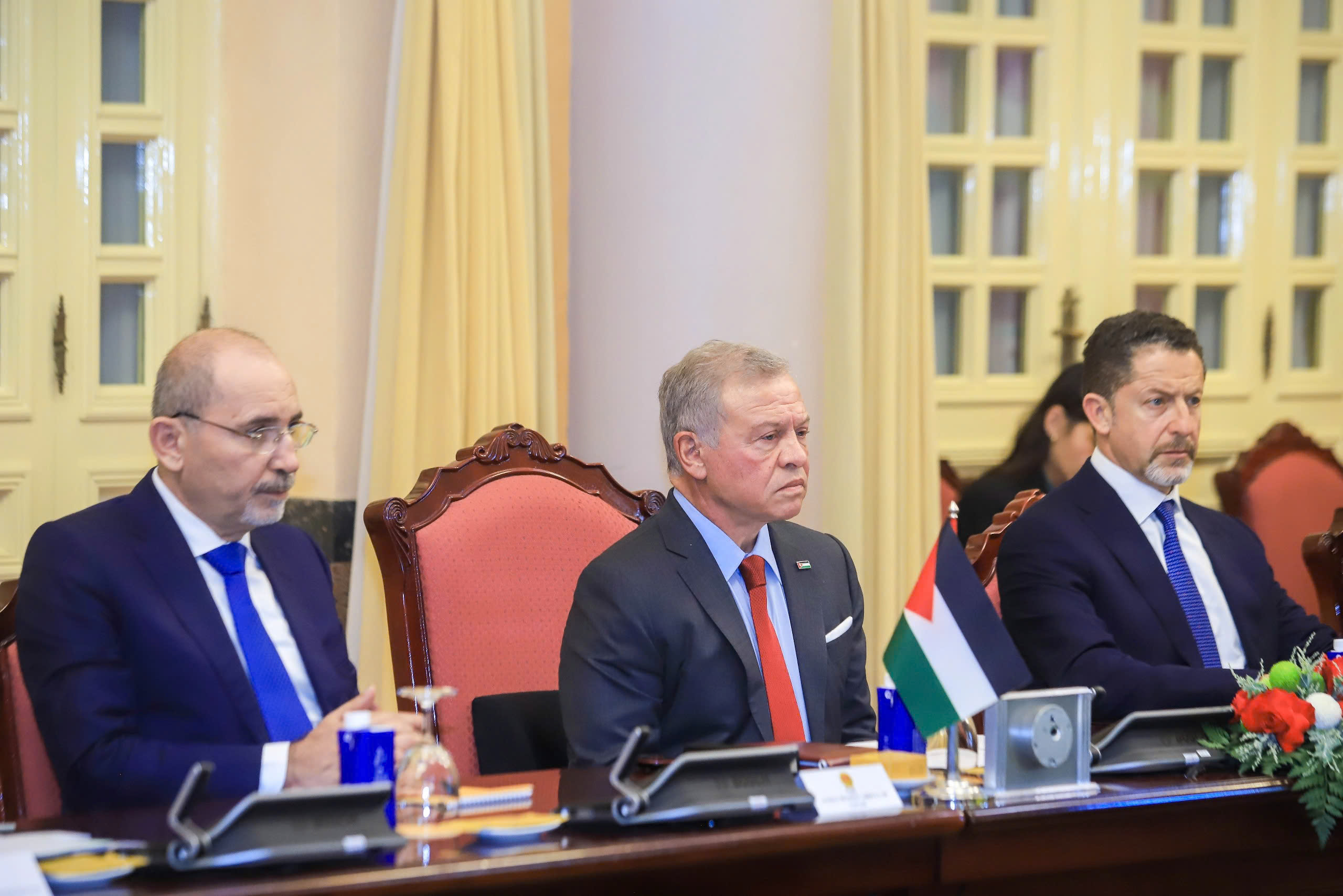 Chủ tịch nước Lương Cường chủ trì lễ đón chính thức Quốc vương Jordan - Ảnh 18.