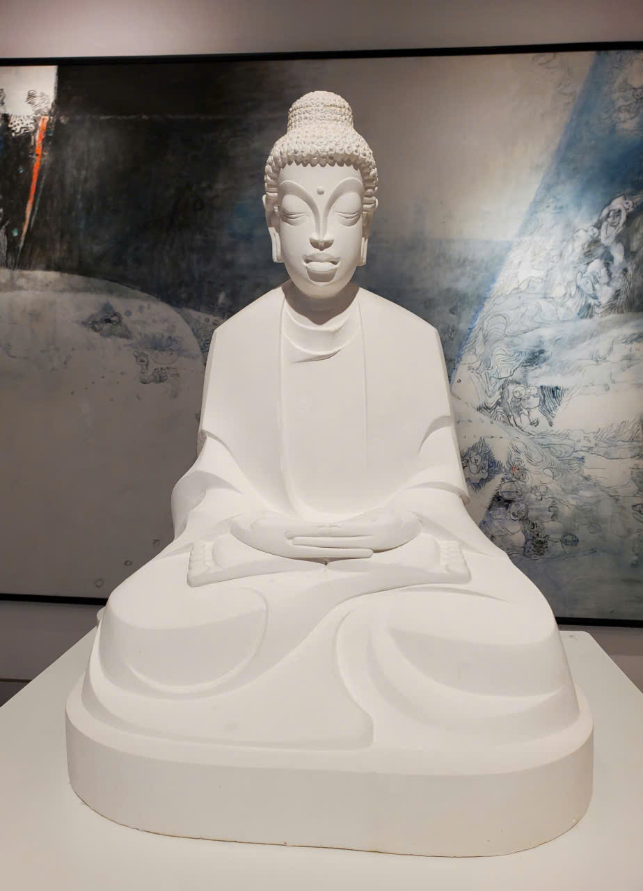 'Trình làng' loạt tác phẩm mỹ thuật quý do các nghệ sĩ danh tiếng tặng Huế- Ảnh 5.