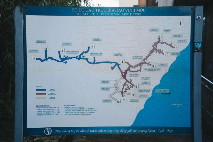Đường hầm xuyên lòng đất Vịnh Mốc như mê cung - 2