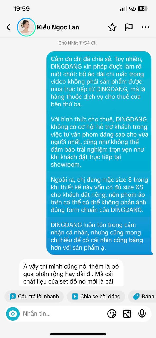 Drama áo dài 6 triệu của DINGDANG: Người review chỉ đi thuê, brand không tìm được tiếng nói chung với khách- Ảnh 11.