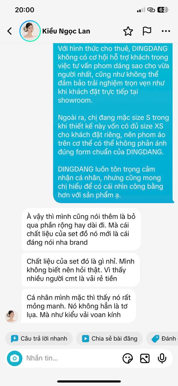 Drama áo dài 6 triệu của DINGDANG: Người review chỉ đi thuê, brand không tìm được tiếng nói chung với khách- Ảnh 12.
