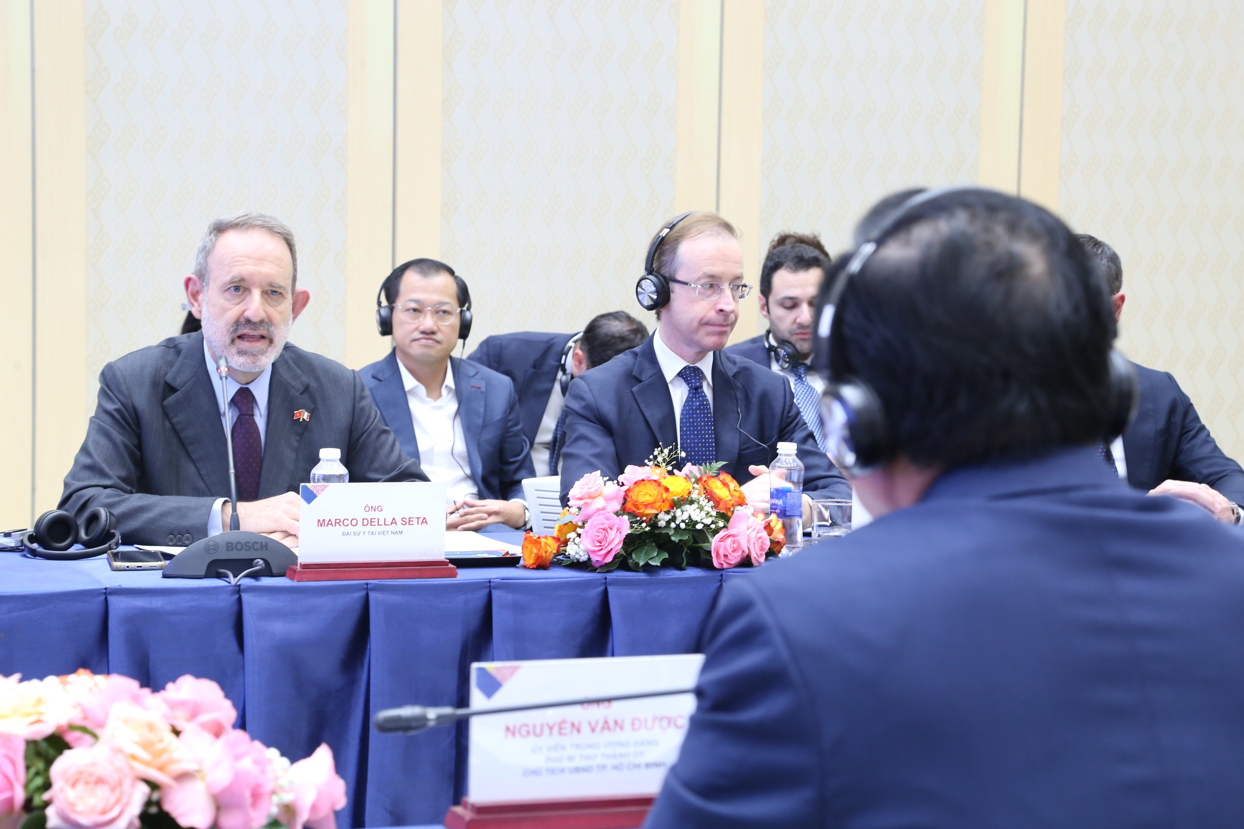 Chủ tịch UBND TP HCM Nguyễn Văn Được tiếp Đại sứ Italia thúc đẩy hợp tác kinh tế - Ảnh 2.