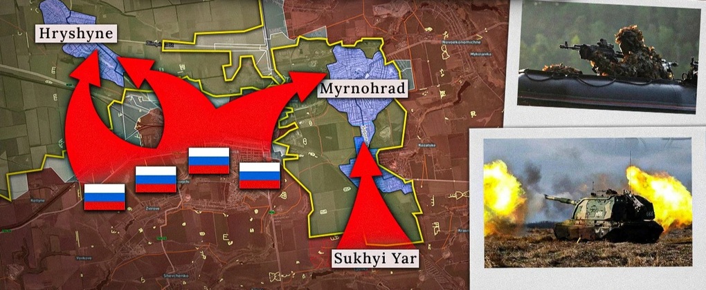 Chiến sự Ukraine 13/11:  Pokrovsk - Mirnograd gần như đã thất thủ - 3