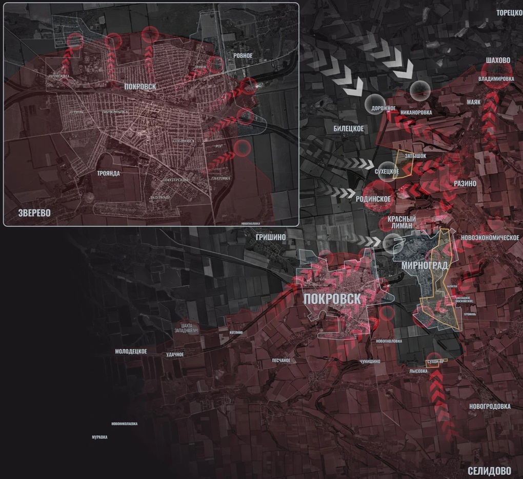 Chiến sự Ukraine 13/11:  Pokrovsk - Mirnograd gần như đã thất thủ - 9