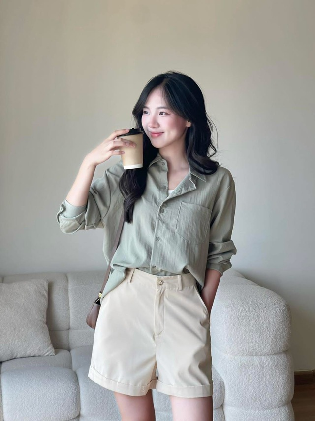 Vải đũi trở lại, nâng tầm phong cách cho ngày giao mùa tinh tế - Ảnh 3.