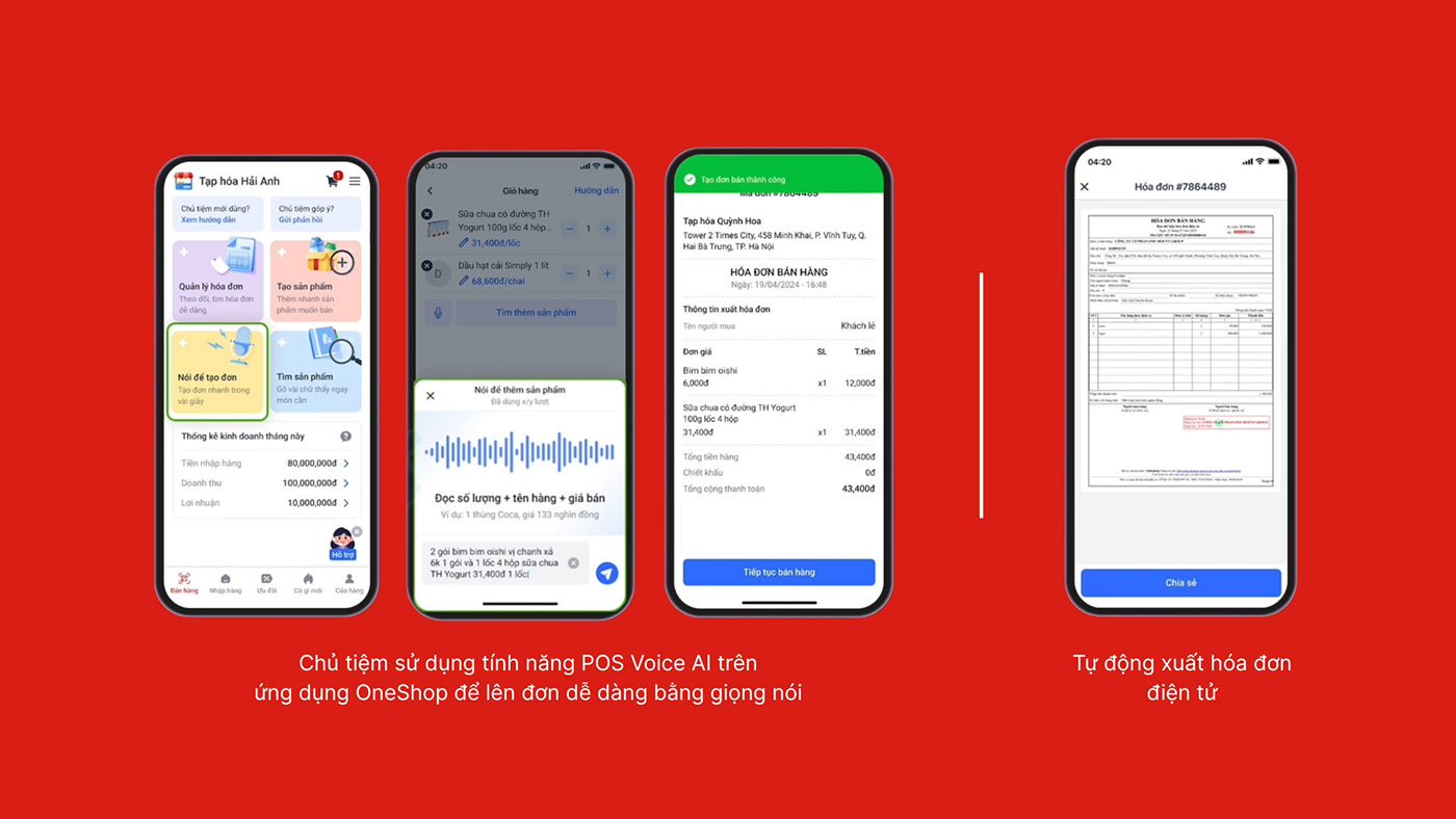 Tạp hóa thời công nghệ: Nhập hàng, kê khai, xuất hóa đơn chỉ với ứng dụng OneShop - Ảnh 2.