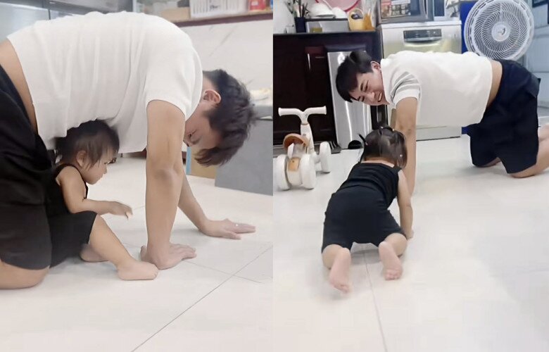 Nam ca sĩ sẵn sàng làm mọi thứ vì con.