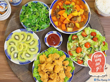 Hôm nay nấu gì: Bữa tối hấp dẫn, ngon miệng