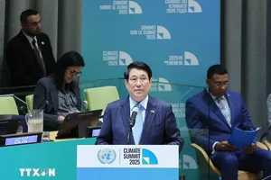 Chủ tịch nước Lương Cường phát biểu tại Hội nghị cấp cao về hành động khí hậu