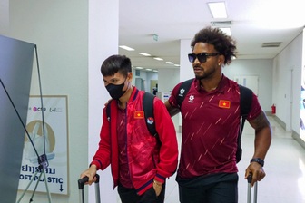 Tuyển Việt Nam đến Lào, sẵn sàng cho trận đấu vòng loại Asian Cup