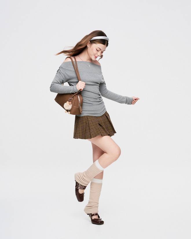 Chân váy cổ điển giúp nàng nổi bật cả ngày, đi làm đi chơi đều đẹp- Ảnh 10.