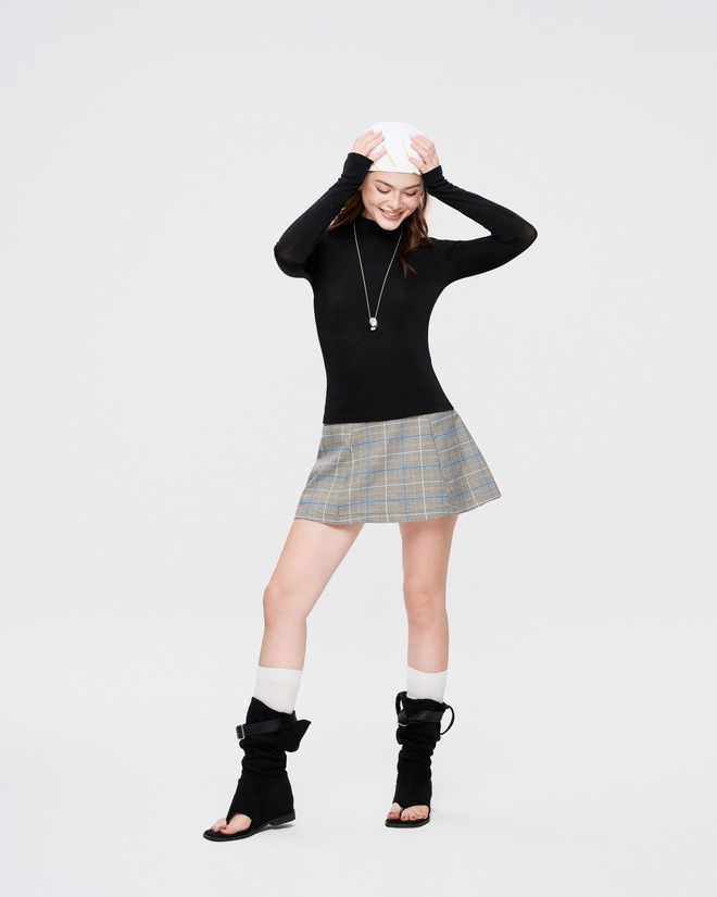 Chân váy cổ điển giúp nàng nổi bật cả ngày, đi làm đi chơi đều đẹp- Ảnh 11.