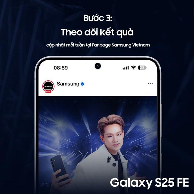 S25 FE Hunt – Săn Code Gần Idol: Galaxy S25 FE mở đường cho fan chạm đến “Anh Trai Say Hi”- Ảnh 4. S25 FE Hunt – Săn Code Gần Idol: Galaxy S25 FE mở đường cho fan chạm đến “Anh Trai Say Hi”- Ảnh 4.