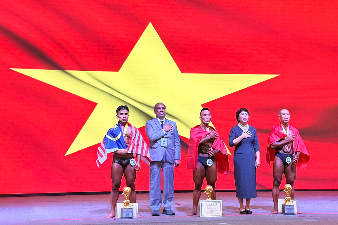 Thể hình Việt Nam lập kỳ tích 