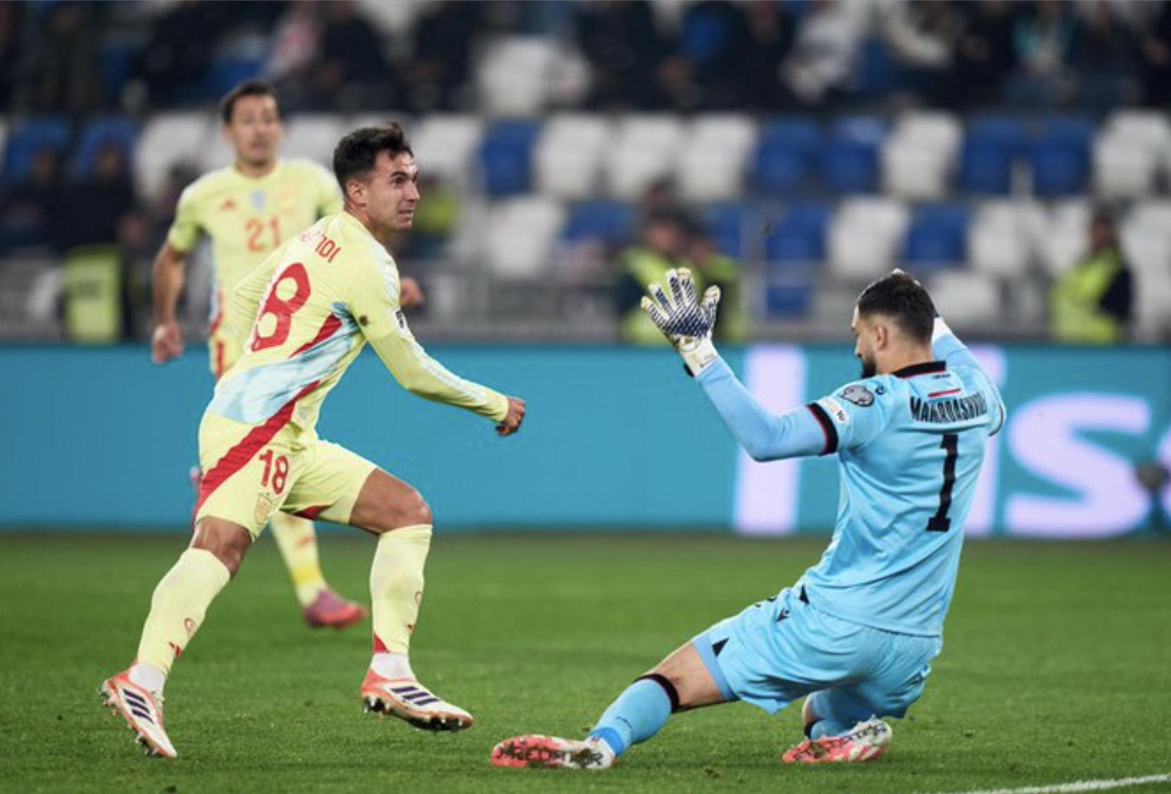 Tây Ban Nha lập kỷ lục bất bại, chạm tay vé World Cup 2026 - Ảnh 3.