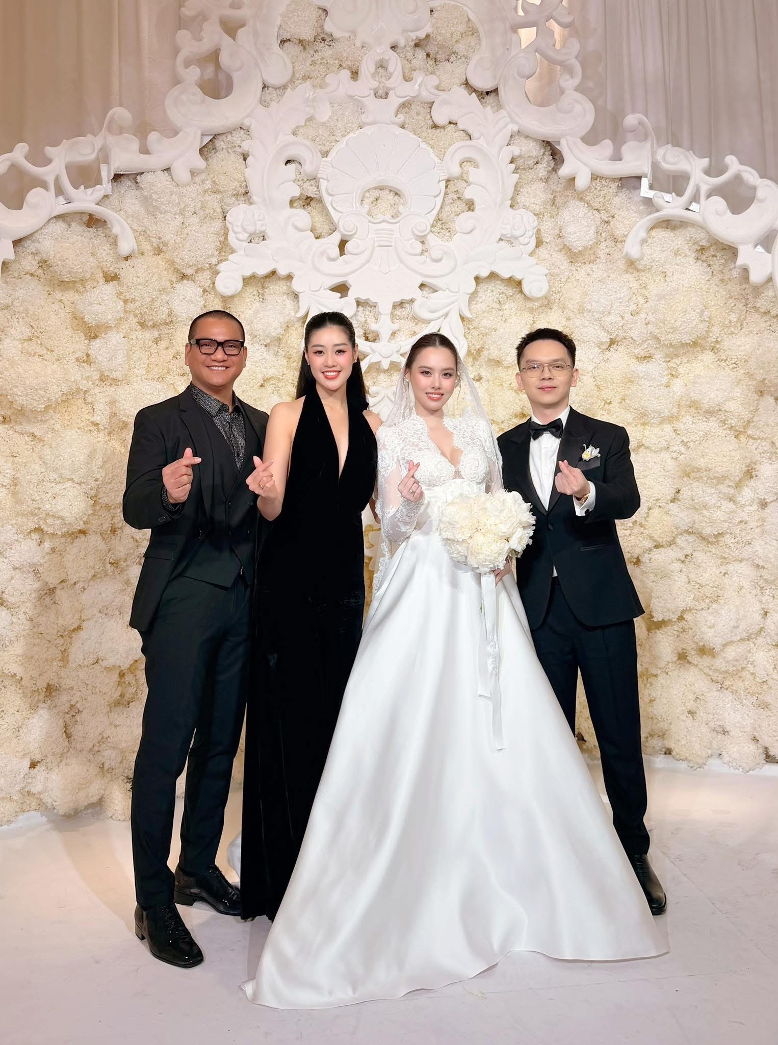 Đám cưới Á hậu Tâm Như và chồng doanh nhân: Cô dâu khóc nức nở, Khánh Vân, Ngọc Châu và dàn sao Việt đổ bộ- Ảnh 4.