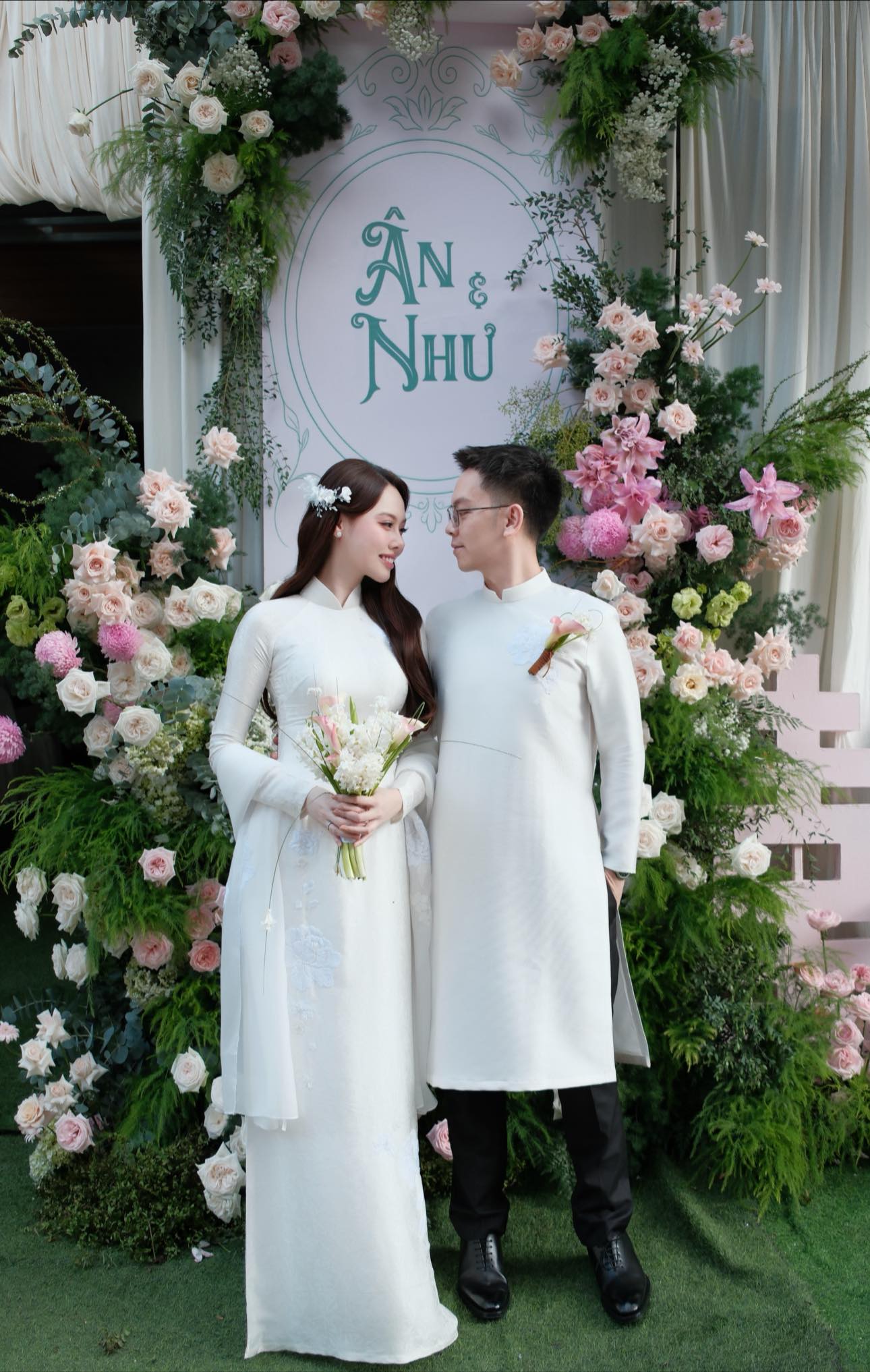 Đám cưới Á hậu Tâm Như và chồng doanh nhân: Cô dâu khóc nức nở, Khánh Vân, Ngọc Châu và dàn sao Việt đổ bộ- Ảnh 12.