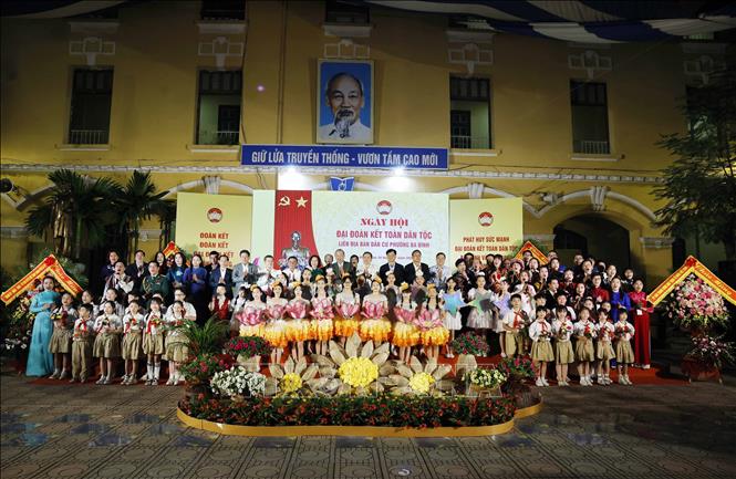 Tổng Bí thư Tô Lâm tham dự Ngày hội Đại đoàn kết tại phường Ba Đình , Hà Nội - Ảnh 9.