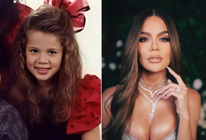 Nhan sắc ngày nhỏ của chị em Kim Kardashian 5 Nhan sắc ngày nhỏ của chị em Kim Kardashian - 4